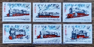 RUMUNSKO ** 5681/6 parní lokomotivy, r. 2002