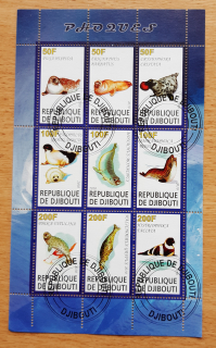 Djibouti raz. aršík, tuleni, aršík, r. 2010