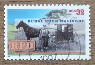 USA raz. 2754, pošta, 100. výročí,  r. 1996