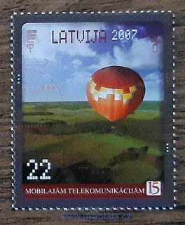 LOTYŠSKO ** 692, 15 let mobilů, r. 2007