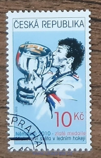 ČR 641 raz., MS v ledním hokeji, zlatá medaile, r. 2010
