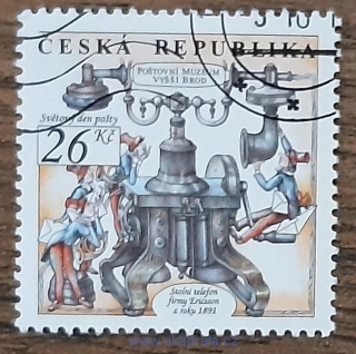 ČR 742 raz., Světový den pošty, r. 2012