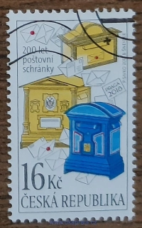 ČR raz. 945, 200 let poštovní schránky, r. 2017