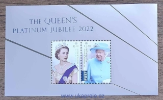 AUSTRÁLIE ** aršík, QEII. Platinové výročí, r. 2022