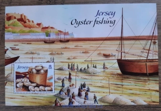 JERSEY ** aršík Bl 121, lov ústřic, r. 2014