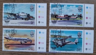 Jersey raz. 330/3, dějiny letectví II, 40 let ICAO, r. 1984