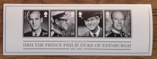 VELKÁ BRITÁNIE ** aršík Bl 144 Princ Filip, Memory, r. 2021