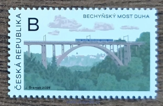 ČR ** 1340, Bechyňský most Duha, NOVINKA R. 2026
