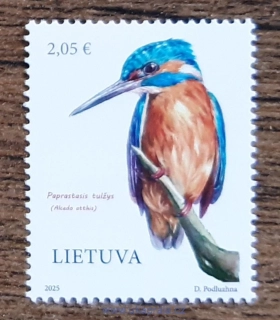 LITVA ** červené kniha, ledňáček, R. 2025