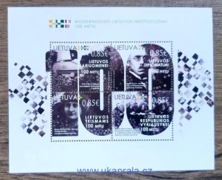 LITVA ** aršík Bl 61, r. 2018