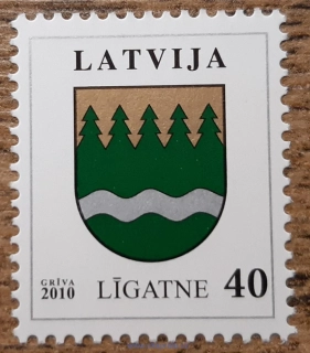 LOTYŠSKO ** 779, erby, r. 2010