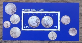 SLOVINSKO ** aršík Bl 31, Euro, r. 2007