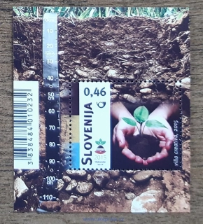 SLOVINSKO ** aršík Bl 81, r. 2015