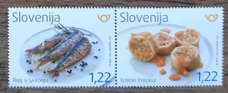SLOVINSKO ** 1455/6, tradiční pokrmy, r. 2020