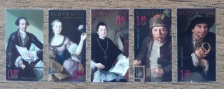 SLOVINSKO ** 1476/80, umění, F. Bergant, r. 2021