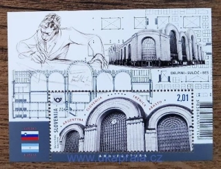 SLOVINSKO ** aršík Bl 121, r. 2019
