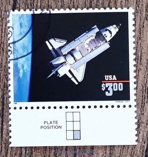 USA raz. 2581 II, Raketoplán Challenger, r. 1996