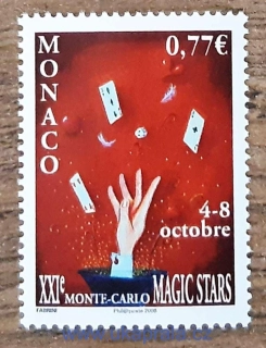 MONAKO ** 2813, kouzelnický festival "Magic Stars", r. 2006