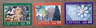 LOTYŠSKO ** 775/7, vánoční, r. 2009