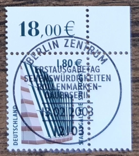 SRN raz. 2313 výplatní, pamětihodnosti XXXIV, r. 2003