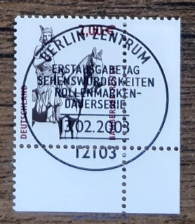 SRN raz. 2314 výplatní, pamětihodnosti XXXIV, r. 2003