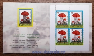LOTYŠSKO ** ZS 740, flóra II, houby, r. 2008