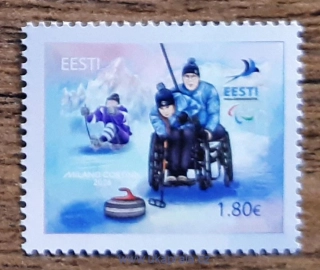 ESTONSKO ** Zimní paralympijské hry, Milano Cortina, NOVINKA R. 2026