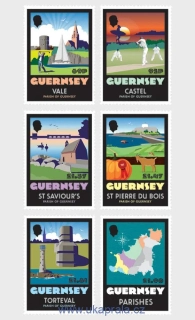 GUERNSEY ** Guernsey Parishes (Part 1), NOVINKA R. 2026