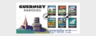 GUERNSEY FDC Guernsey Parishes (Part 1), NOVINKA R. 2026