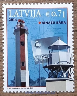 LOTYŠSKO ** 920, majáky IX, r. 2014