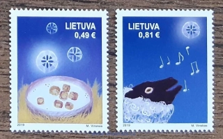 LITVA ** 1318/19, vánoční a nový rok, r. 2019