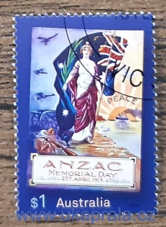 AUSTRÁLIE raz. ANZAC Memorial Day, r. 2019
