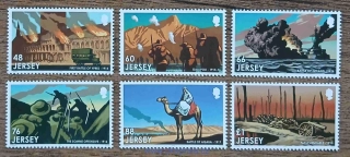JERSEY ** 2052/7 První světová válka, 100. výročí, r. 2016