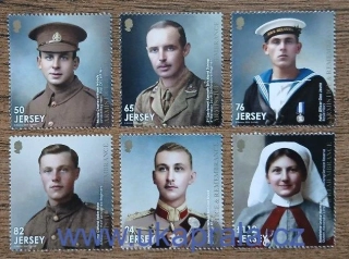 JERSEY ** 2237/42 První světová válka, 100. výročí, r. 2018