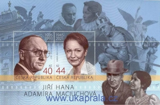 ČR ** aršík A1349/50, Herci a herečky: Jiří Adamíra a Hana Maciuchová, NOVINKA R. 2026