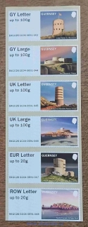 GUERNSEY ** automatové, Post and Go: Bailiwick Forts, NOVINKA R. 2026