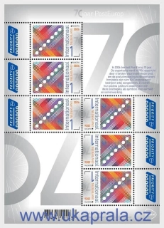 HOLANDSKO ** PL EUROPA - 70 Years PostEurop, NOVINKA R. 2026