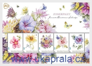 HOLANDSKO ** aršík, Janneke Brinkman - Summer Palette, NOVINKA R. 2026