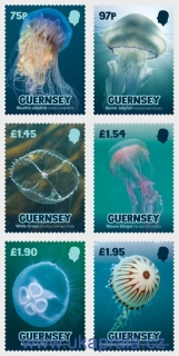 GUERNSEY ** Bailiwick Jellyfish, medůzy, NOVINKA R. 2026