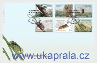 PORTUGALSKO FDC The Cicadas of Portugal, NOVINKA R. 2026