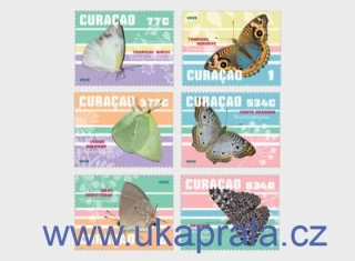 CURACAO ** Butterfly, hmyz, R. 2025
