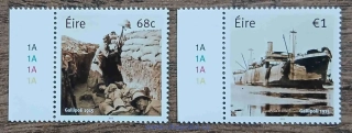 IRSKO ** 2127/28, První světová válka, Gallipoli, r. 2015