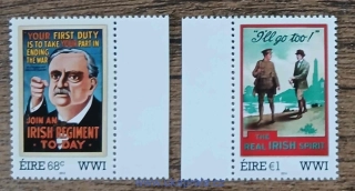 IRSKO ** 2101/2, První světová válka, plakáty, r. 2014