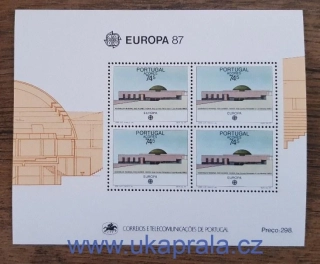 AZORY, PORTUGALSKO ** aršík Bl 8, EUROPA, architektura, r. 1987