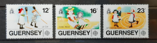Guernsey ** 449/51 Europa, dětské hry