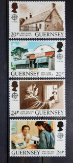 Guernsey ** 483/6 Europa, pošta