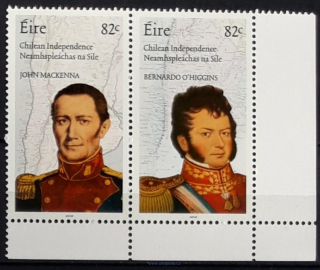 Irsko ** 1953/4 J. Mackenna, B. O´Higgins, r. 2010 