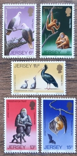 Jersey ** 207/11 různá fauna, r. 1979
