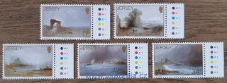 Jersey ** 420/4 vánoční, obrazy, J.L. Capelain, r. 1987