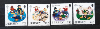 Jersey ** 476/9 EUROPA, dětské hry, r. 1989
